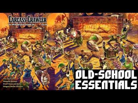 RPG Overview 273 Carcass Crawler #6 for Old-School Essentials