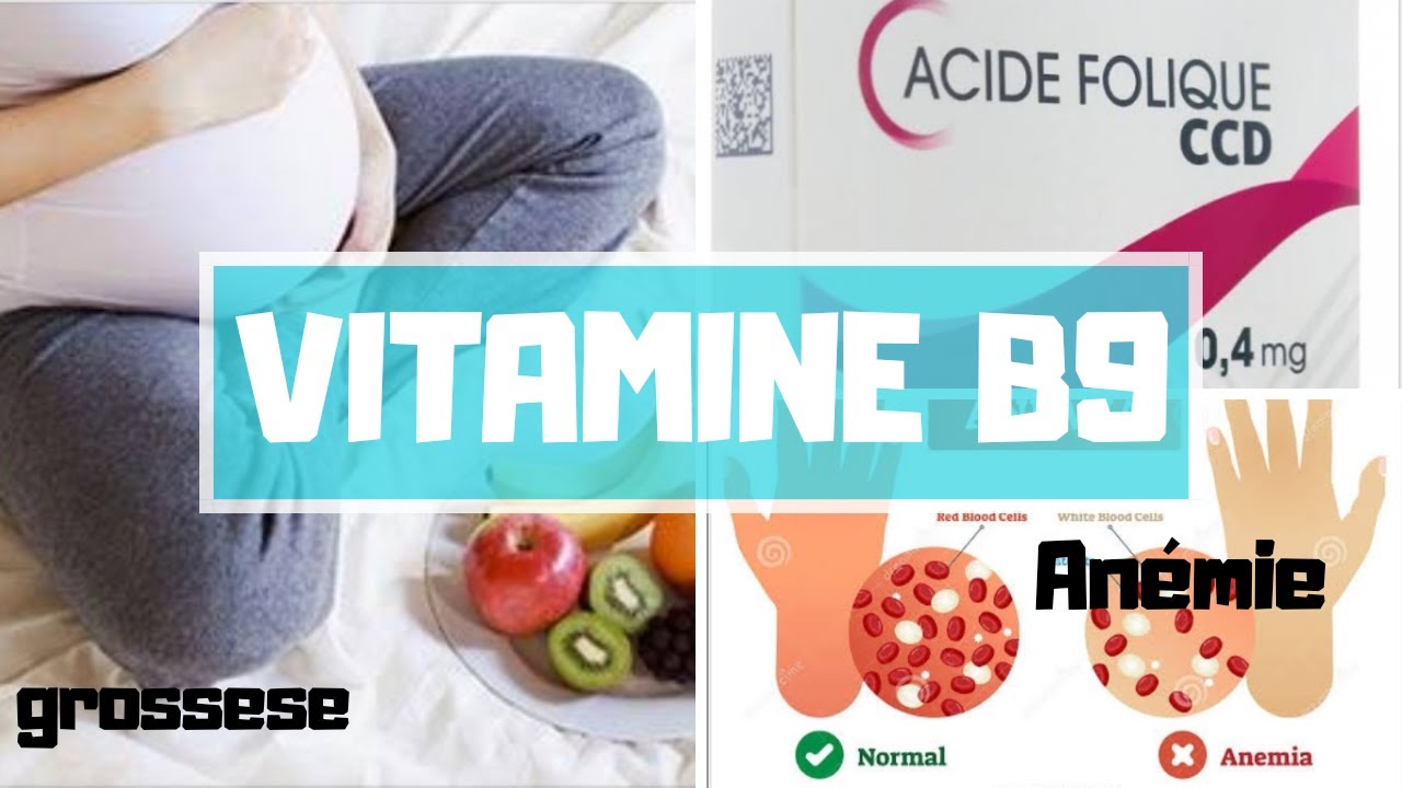 VITAMINE B9 ( ACIDE FOLIQUE 0.4 - 5 mg ) - DOCTOR ALADDIN -