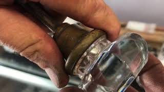 If you have glass door knobs on your home , watch this!