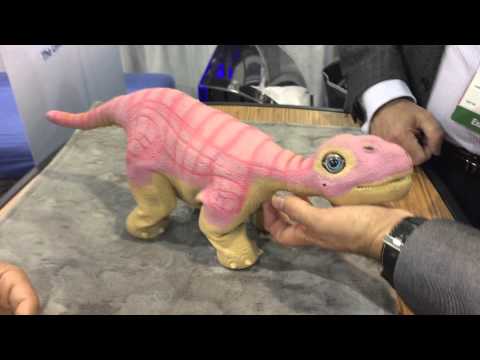 "PLEO rb" Self-Learning Robot Pet Dinosaur Toy (@ 2015 CES)