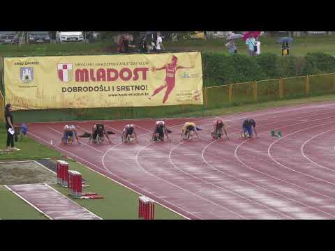 100m SENIORI [M], FINALE - Međunarodni atletski miting HAAK Mladost 2023