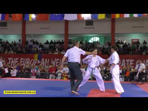 WKB EC 2017 / Final -65 kg Bozianu Madena (Romania, aka) - Doronina Kseniia (Russia)