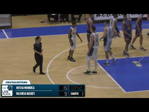 PARTIDO · Hestia Menorca 85 vs Valencia Basket 50
