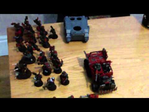 Warhammer 40k Orks vs Chaos 1/5