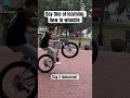 Day 1 of learning how to wheelie #bike #wheelie #biketricks