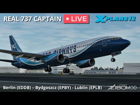 ZIBO MOD flown by Real 737 Captain | Exploring new Polish destinations!