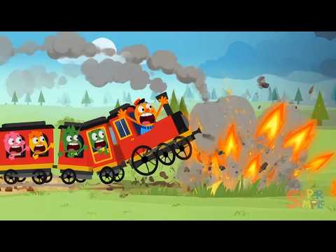 Noodle & Pals I'm A Little Train Fallen Meteor Intro Logo | Sponsored By: Klasky Csupo 2001 Effects