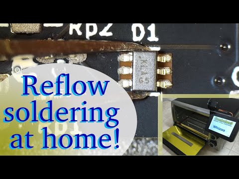 Home DIY Reflow Soldering SMD PCBs, Whizoo Controleo3 oven