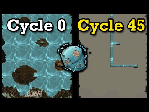 Terraforming the Water Planet in 45 Cycles - Max Colonization Ep 2 - Oxygen Not Included