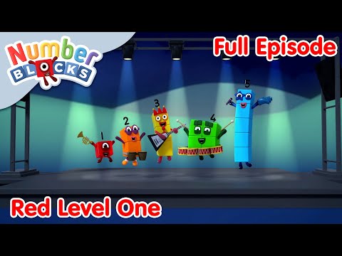 @Numberblocks - Five | Red Level One 🔴 | Full Episode | Learn to Count