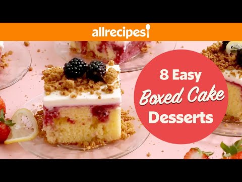 6 Easy Desserts That Start With Box Cake Mix 🍰 |...