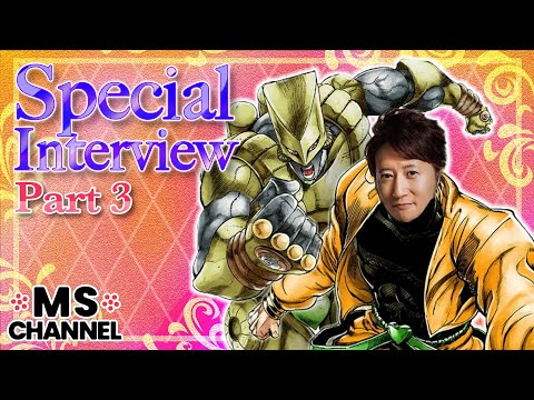 JOJO - Special Interview with Hirohiko Araki. (Part 3/3)