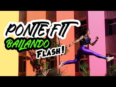 PONTE FIT BAILANDO en CASA: CLASE FLASH #9 - 20 MINUTES Fast Zumba Cardio- Natalia Vanq