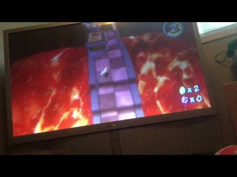 Bowser's Gravity Gauntlet's Green Star 1 0x A Presses [L]