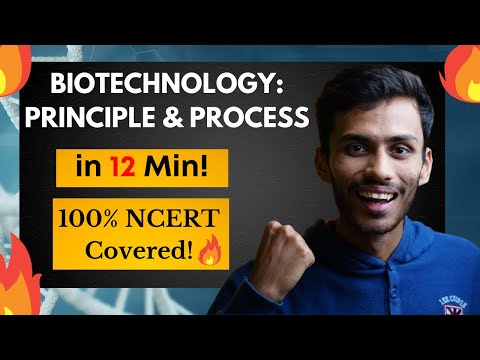 Biotechnology: Principles and Processes | One SHOT | Full Revision in 15 Min!