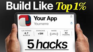 5 Hacks to Build Apps with AI Better than 99% of people
