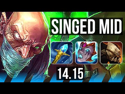 SINGED vs TWISTED FATE (MID) | 7/2/16, 700+ games | VN Master | 14.15