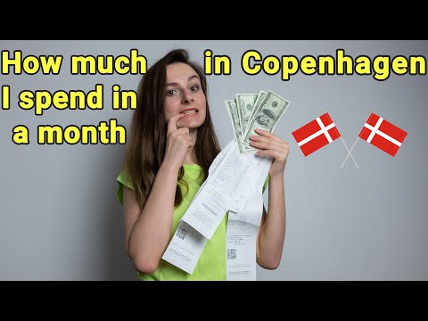 How much I spend in a month as a software developer living in Copenhagen
