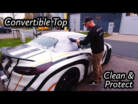 Thumbnail for Convertible Top Clean & Protect  |  BMW Z4 M40i  |  Detailing by BMW, BMW Z4, Convertible, Car