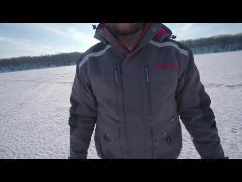 Eskimo Men's Roughneck Ice Fishing Bib - Grey - 3XL