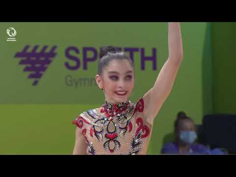 Alina GOZALOVA (AZE) - 2020 Rhythmic Europeans, junior ball final