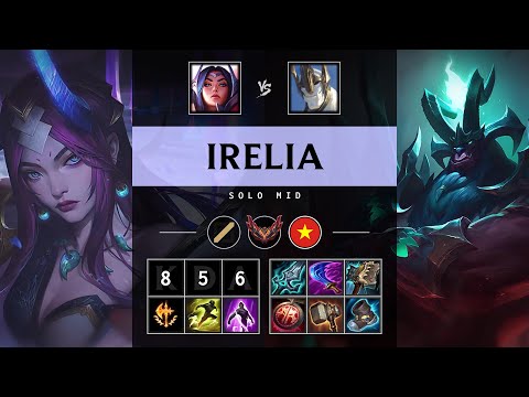 Irelia Mid vs Galio - VN Grandmaster Patch 25.18