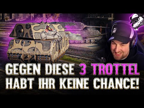 Gegen diese 3 Trottel habt ihr keine Chance! [World of Tanks - Gameplay - Deutsch]