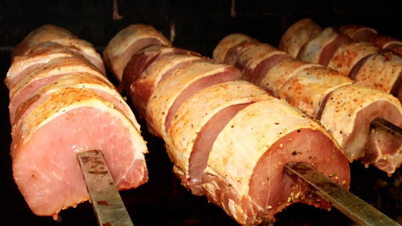 Barbecue at the Brazilian Pork Restaurant