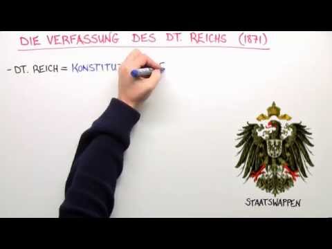 Die Verfassung des Deutschen Reichs 1871 (Geschichte) | Geschichte | Deutsche Geschichte