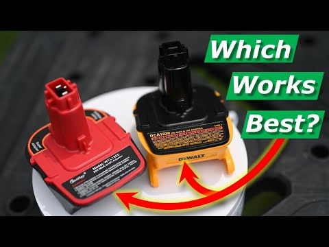 DeWalt Battery Adapters DCA1820 Vs. Waitley: Which is Best? XRP Tools