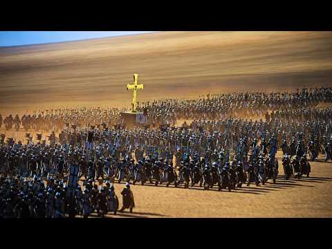 Saladin Vs Baldwin IV - Battle of Montgisard 1177