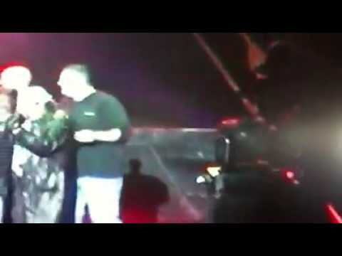 Lamont and Tonelli and Sully singing with the Scorpions