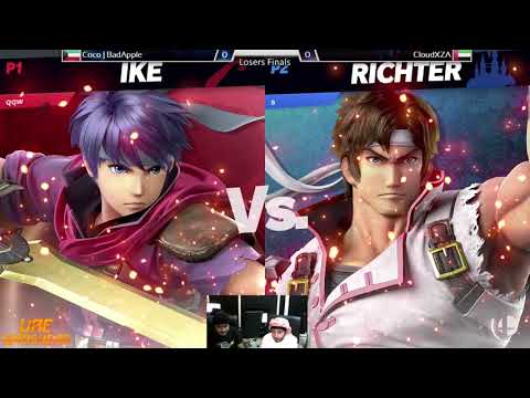 PFF5: Coco BadApple (Ike) vs CloudXZA (Inkling, Richter) - LF
