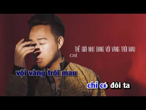 [ Karaoke HD ] Thả Vào Mưa Trung Quân Idol