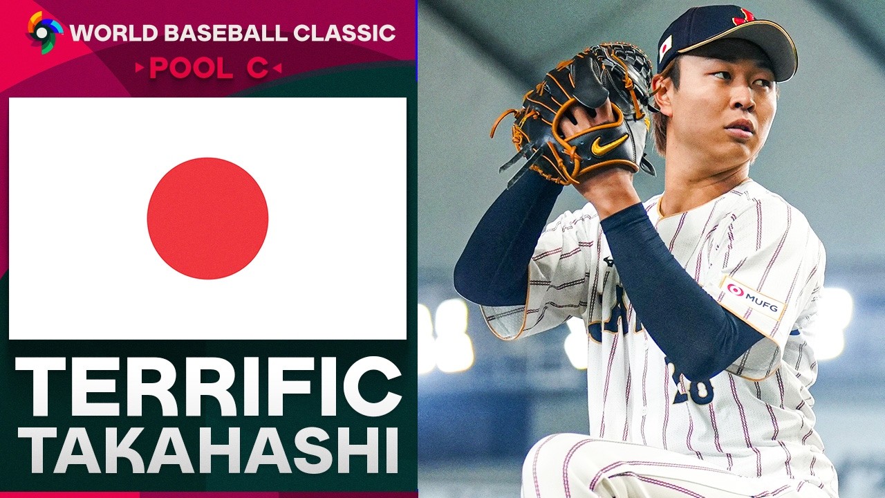 Hiroto Takahashi pitched into the 5th inning for Team Japan and struck out 5 batters! 😳