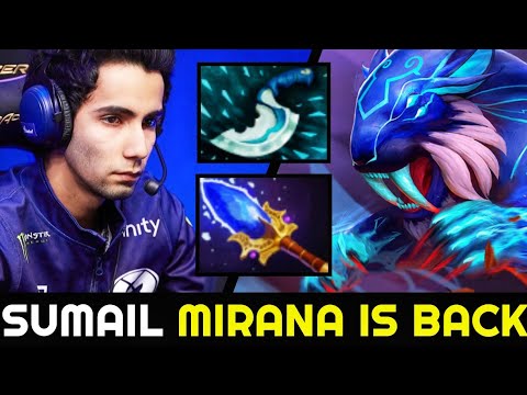 SUMAIL Mirana Showtime! Beautiful Blind Arrows Outplay Enemies 7.27 Dota 2