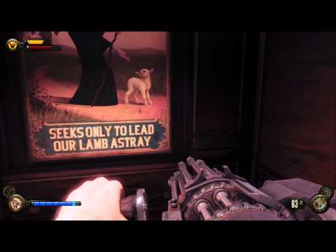 Bioshock Infinite Let's Play Episode 16 | IM FIRIN MAH CRANK GUN