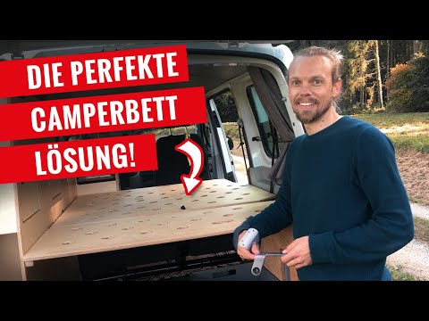 VW T5/T6.1 Campervan | Bett Lösung von Four-Teile | Bus Vanlife Klappbett