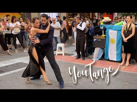 Florida y Lavalle Street Tango Show in Buenos Aires – "Por Una Cabeza"