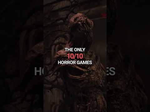 The Only 10/10 Horror Games #shorts #gaming #alanwake2 #untildawn #residentevil #silenthill #inside