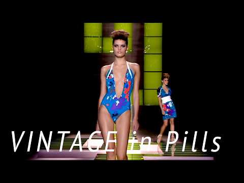 Vintage in Pills VERSACE Spring 2001 Milan - Fashion Channel