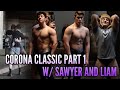EPIC WORKOUT W/ SAWYER AND LIAM | OHIO-BOUND | CORONA CLASSIC PART 1