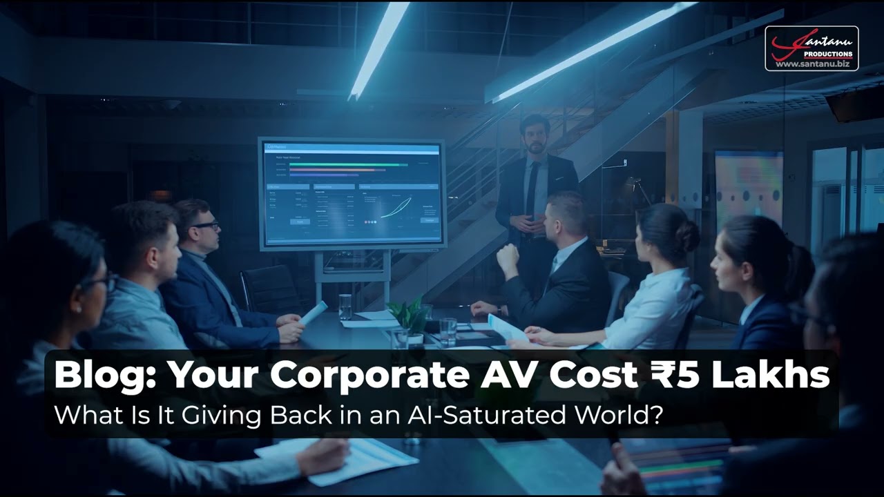 Your Corporate AV Cost ₹5 Lakhs. What Is It Giving Back in an AI-Saturated World?
