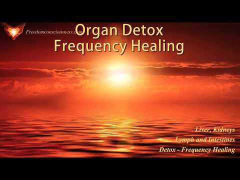 Liver,kidneys,lymph and Intestinal Detox Frequency Healing - Organ Cleanse and Detox