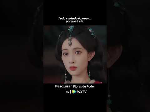 Ela segura a tigela de remédio com tanta firmeza sem ousar tremer por um instante. 😌#FloresdePoder