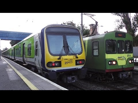 IE 8300 and 29000 Class Trains - Sydney Parade Station, Dublin