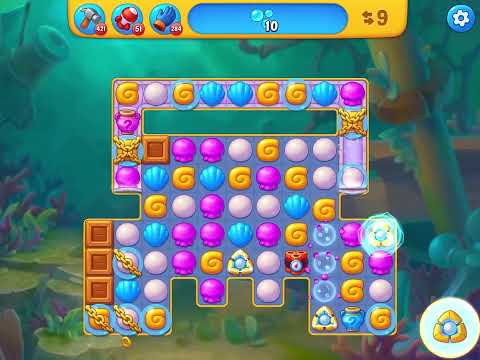 Fishdom level 6825 no boosters フィッシュダム ノーマル [Friend's]