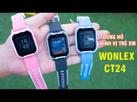 Review Đồng Hồ Định Vị Trẻ Em Wonlex CT24 | 7 Lí do nên chọn CT24 cho bé!