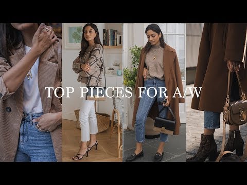 KEY PIECES FOR AUTUMN | LOOKBOOK