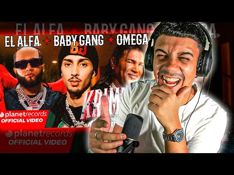 REACCION A BABY GANG ❌ EL ALFA ❌ OMEGA - KRIMINAL (Prod. by Roberto Ferrante) [Official Video]